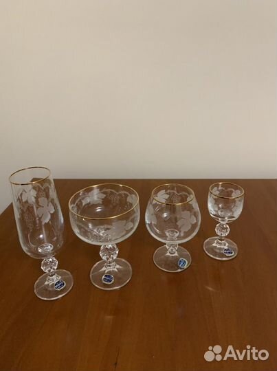 Наборы фужеров и рюмок