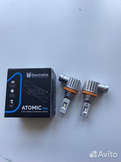 Светодиодные лампы ElectroKot Atomic PRO H11 H16