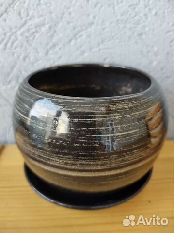 Кашпо горшок для орхидеи стекло