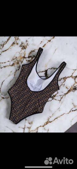 Купальник слитный Fendi