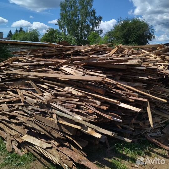 Дрова горбыль срезка