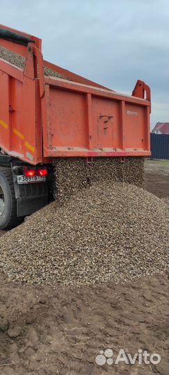 Щебень гравийный 5-20