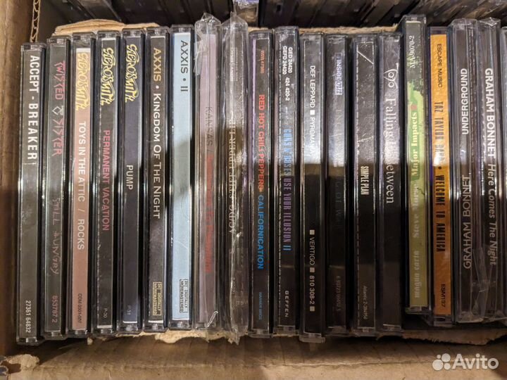 CD диски хард-рок