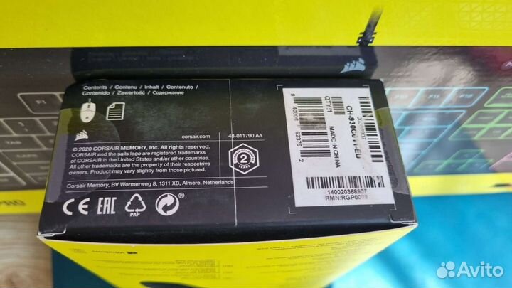 Набор клавиатура Corsair + мышь Corsair