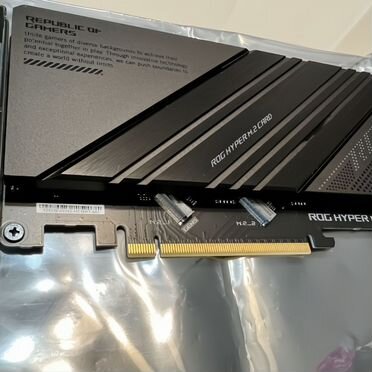 Asus rog hyper m.2 card