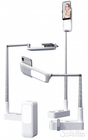 Селфи Лампа Держатель телефона