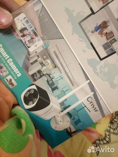 Wi-fi видеокамера 2 мп, sd карта