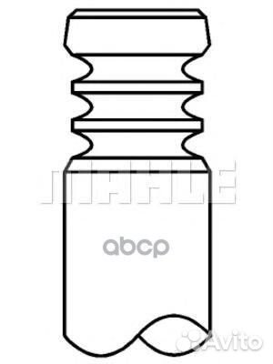 Клапан выпускной 037VA31161000 Mahle/Knecht
