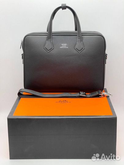 Сумка hermes натуральная кожа