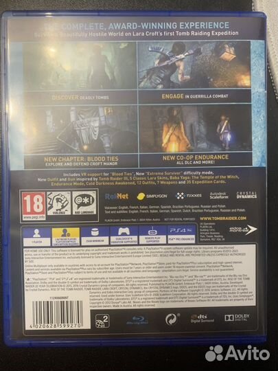 Rise of the Tomb Raider PS4/PS5