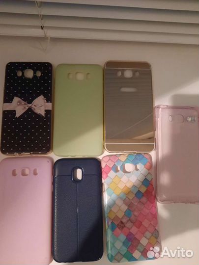 Чехлы на телефон samsung j7 2016, j3 2017