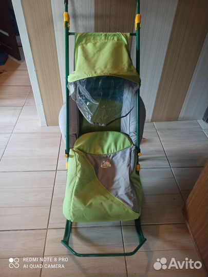 Детские санки коляска