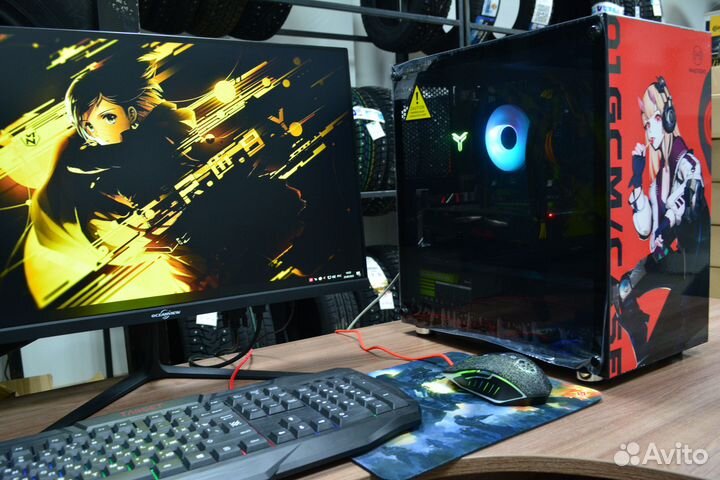 Asus rx 570 Игровой Компьютер 8 ядер +16 озу