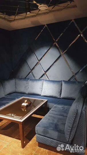 Диван модульный кабинка для ресторана