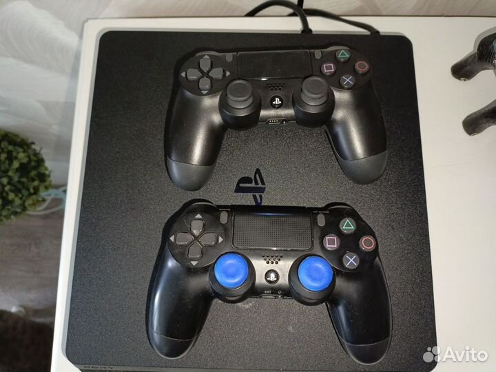 Sony playstation 4 slim 1tb с играми