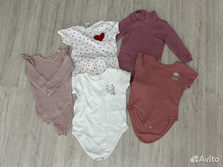 Пакет вещей для девочки 74