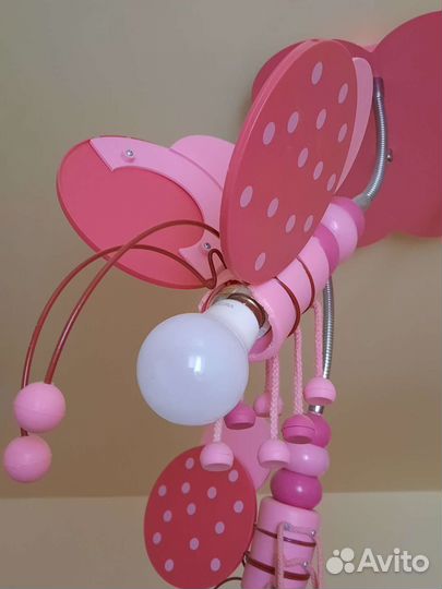 Люстра в детскую комнату