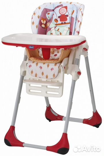 Детский стульчик для кормления Chicco Polly