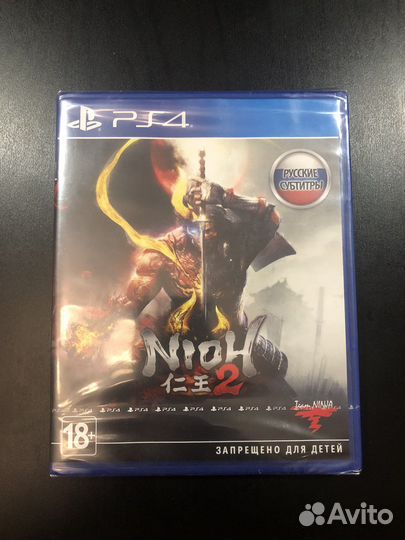 Игра Nioh 2 PS4 (новый)