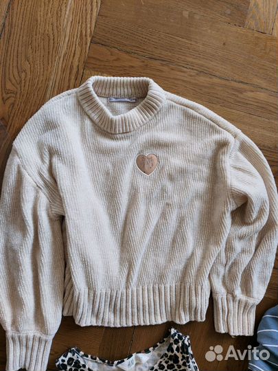 Пакет брендовых вещей на девочку 140