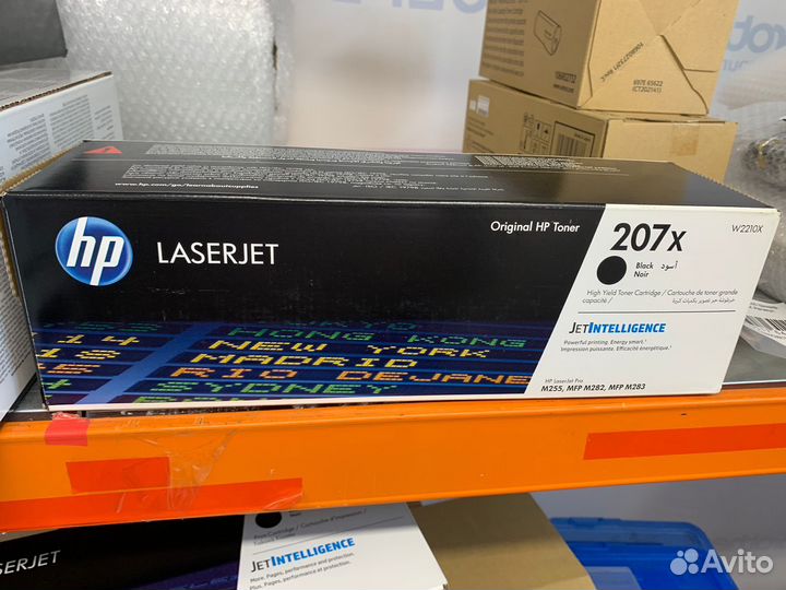 Пустые картриджи в коробках HP 508X и другие