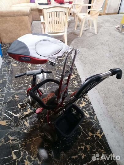 Велосипед и самокат