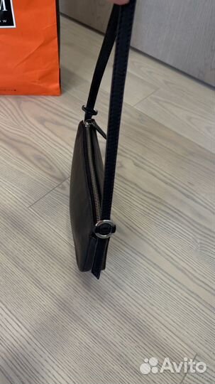 Сумка натуральная кожа mango