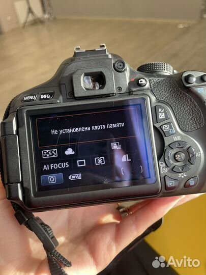 Фотоаппарат canon eos 600d