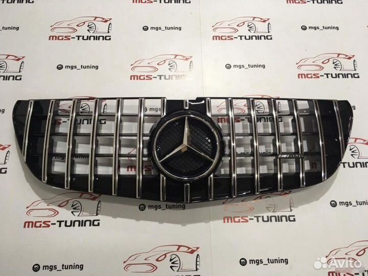 Решетка Mercedes Vito GT + Шильдик 14-н.в