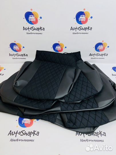 Авточехлы из жаккарда на LADA Granta