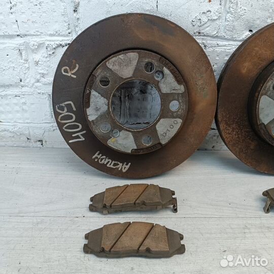 Диск тормозной передний Ssangyong Actyon CJ D20DT