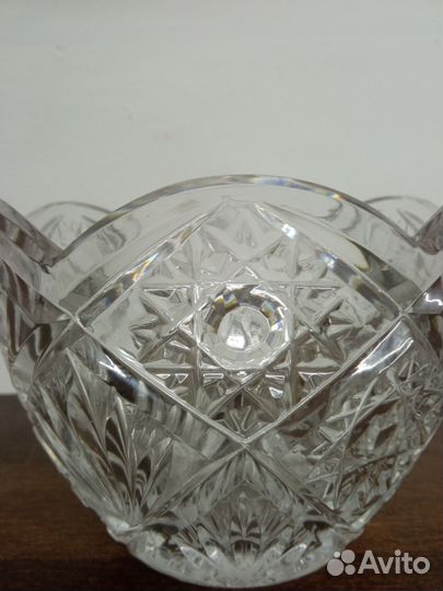 Хрустальный салатник. СССР