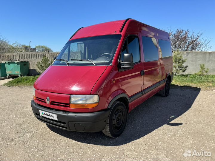 Renault Master 2.5 МТ, 2001, 500 000 км