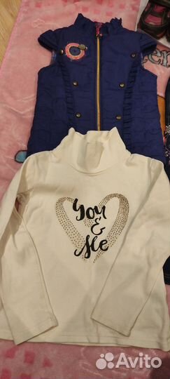 Пакет вещей на девочку 4-6 лет