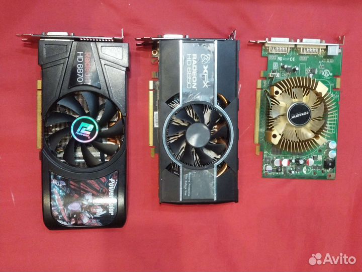 Видеокарты нерабочие