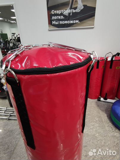 Мешок боксерский, груша на цепях (24 кг, Н-1,2м)