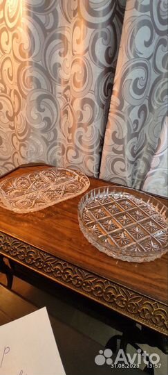 Хрустальные вазы период СССР