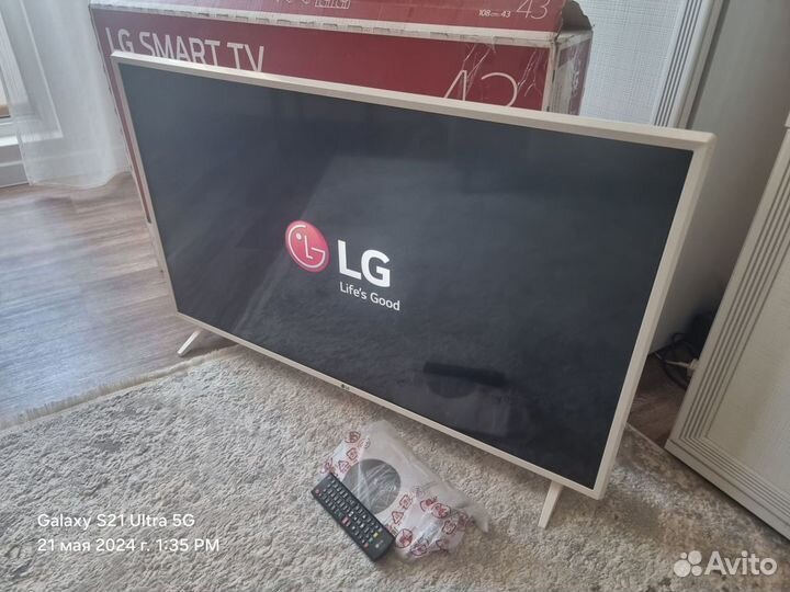 Телевизор LG 43(109см) SMART TV WI-FI WebOS