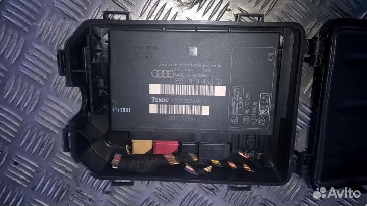 Блок комфорта ауди а4 б6 (Audi A4)