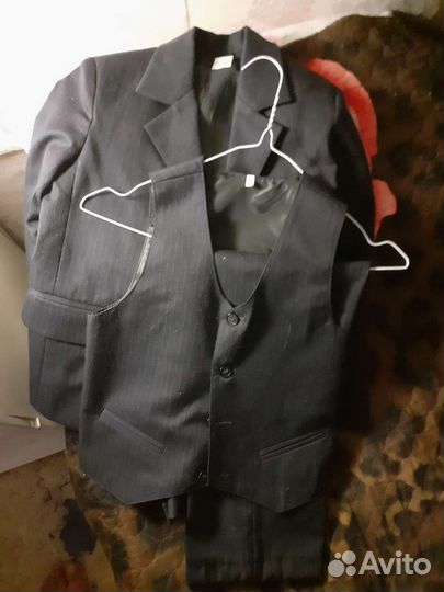 Школьный костюм для мальчика р.134
