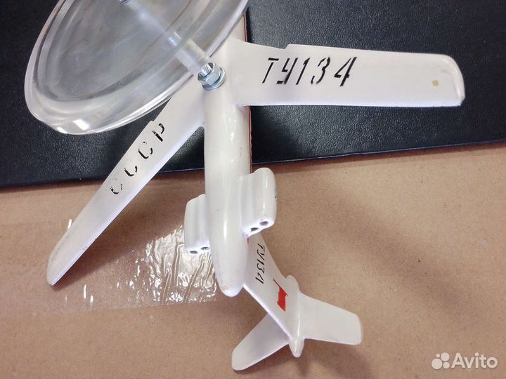 Модель самолёта ту 134 Аэрофлот СССР