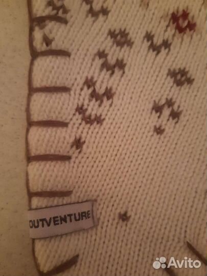 Шапка женская вязаная с ушками