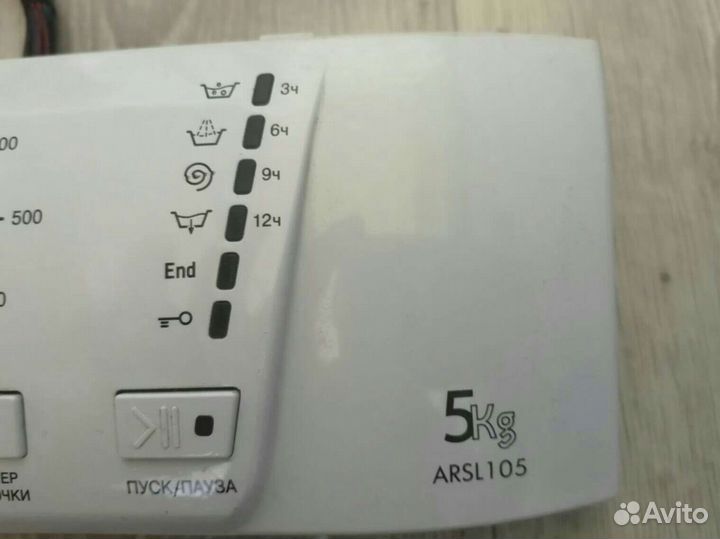 Панель с модулем управления и проводкой Ariston