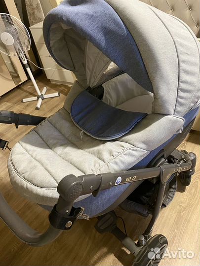 Коляска люлька для новорожденных бу