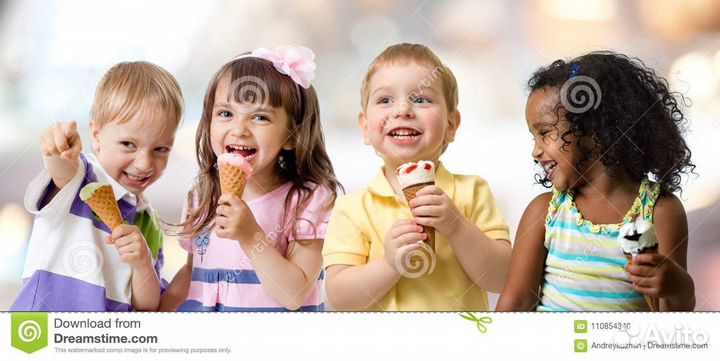 Вата попкорн мягкое мороженное