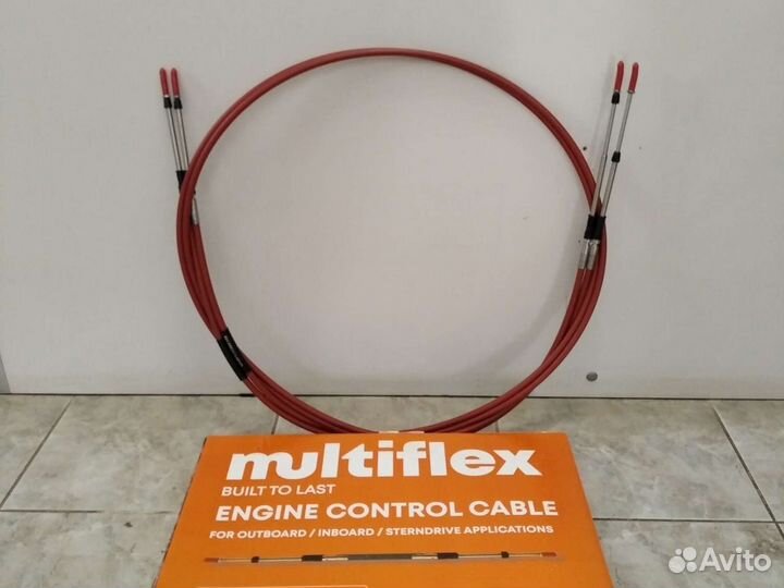 Кабель газ-реверс EC-133-11 (С8 красный) 11 футов