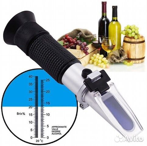 Рефрактометр атс-40 (сахарометр 0-40)