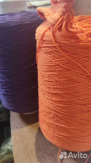 Итальянская бобинная пряжа