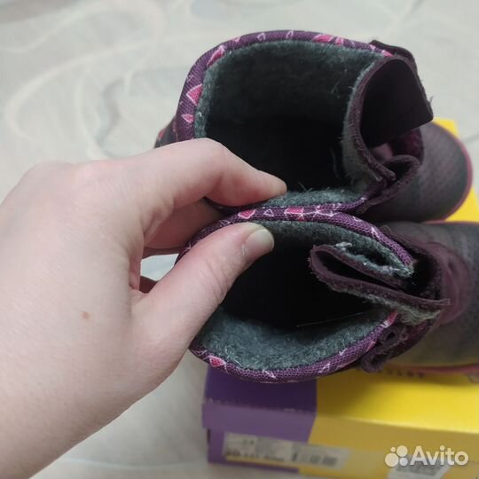 Ботинки демисезонные для девочки 24 размер
