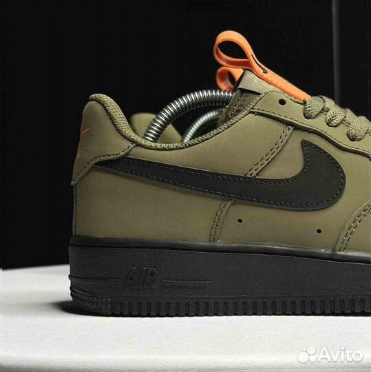 Кроссовки Nike Air Force 1 khaki